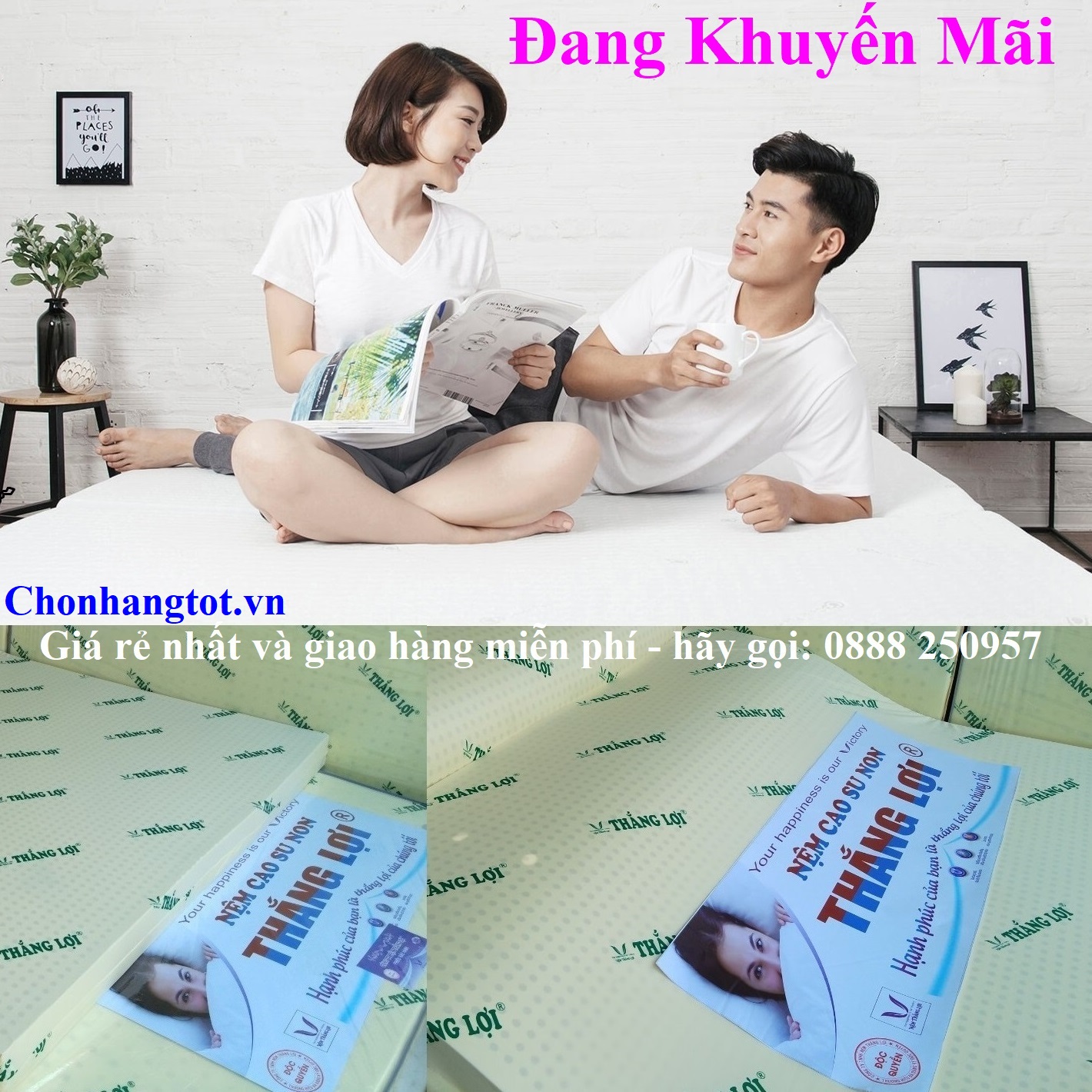 Nệm Thắng Lợi 1m x 15 cm